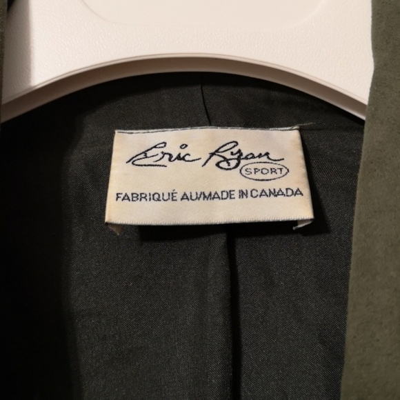 Green Suede Blazer with Detailing - Picture 5 of 7